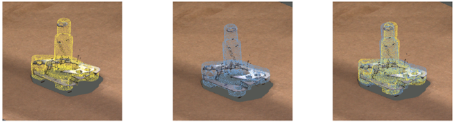 CAD-based 6D pose estimation results.